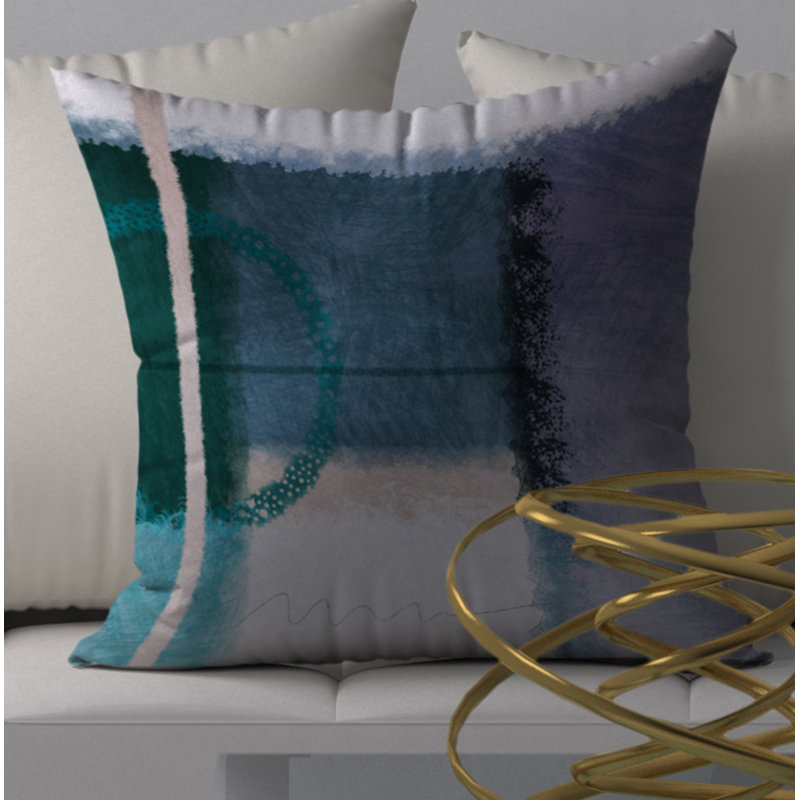 Housse de coussin carrée/insert, 18" x 18"
