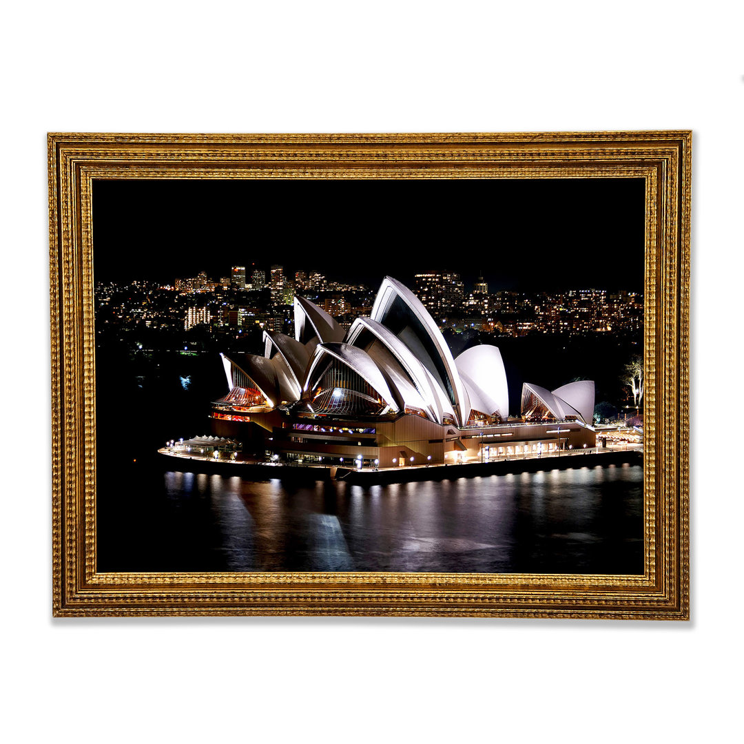 Sydney Opera House Nachtansicht - Druck