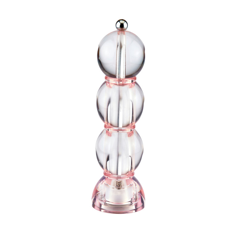 Bobbin Salt or Pepper Mill, Pale Pink