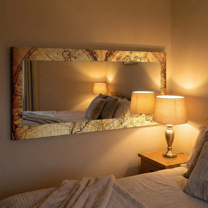 Domanico Solid Wood Mirror
