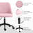Anthonyville Velvet Task Chair-501795105-422650316