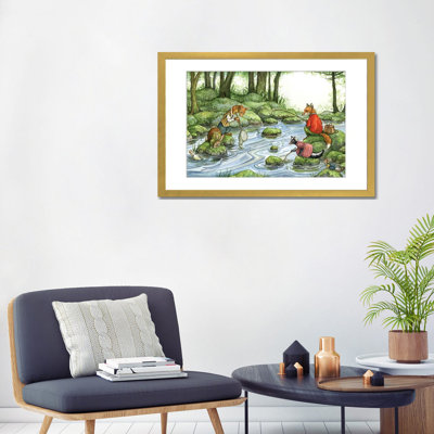 Pêche avec le renard et ses amis