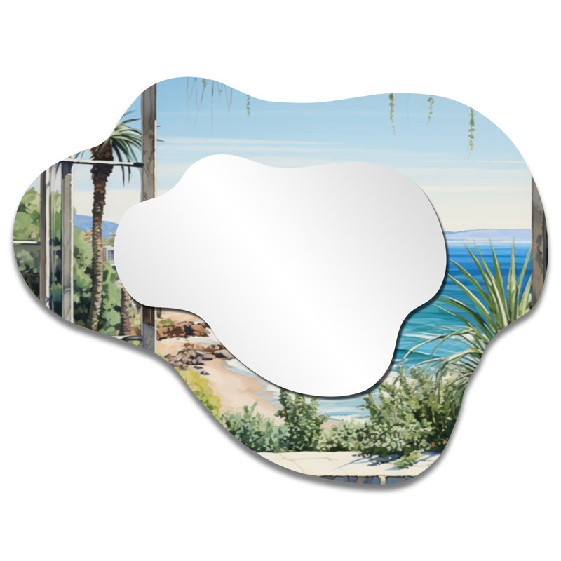 Miroir d'appoint Coastal Cloud, 27" x 35"