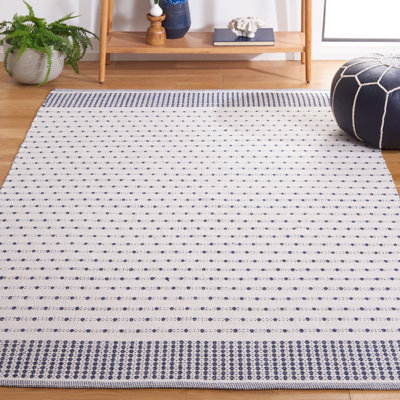 Aitken Flat Weave Cotton Geometric Rug