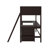 Twin Size Loft Bed With Shelves And Desk-26481631