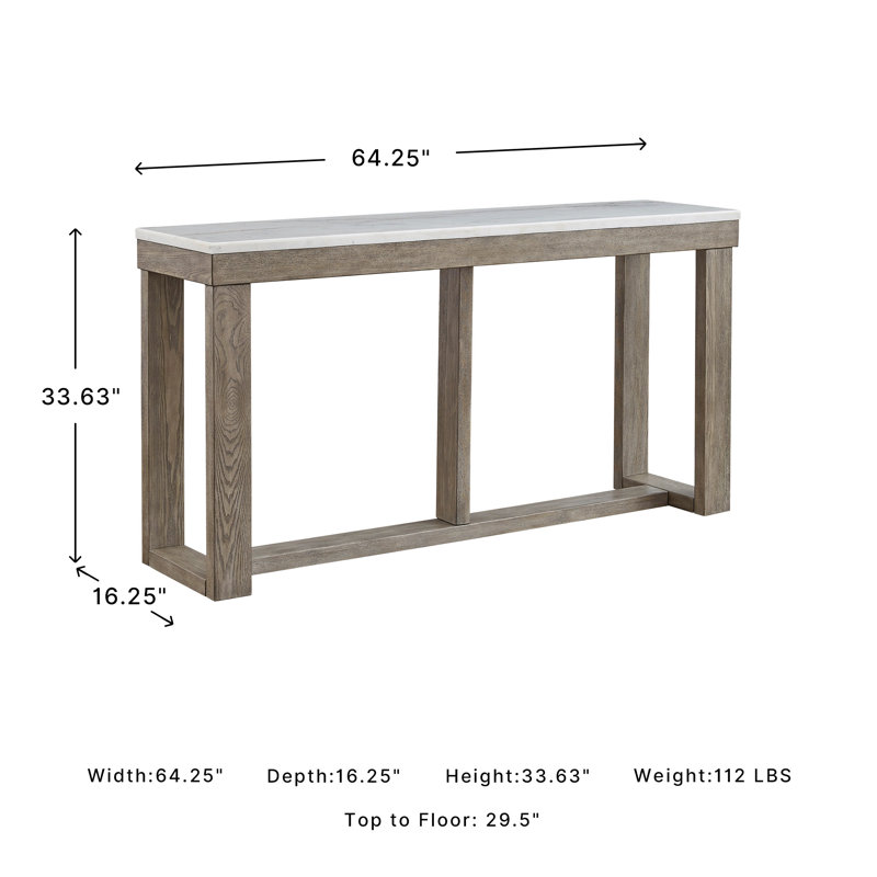 Muntjar 64.13'' Console Table