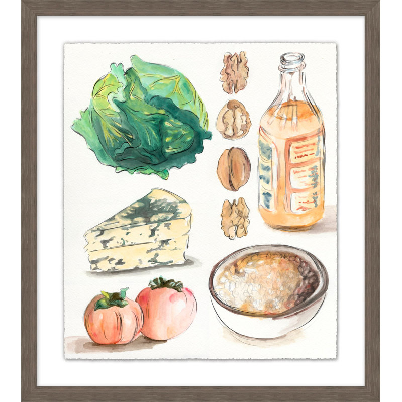 Nathan Turner " Fall Salad " by Nathan Turner Painting Print