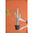8x5x24.5"H Artificial Saguaro Cactus in Black Pot