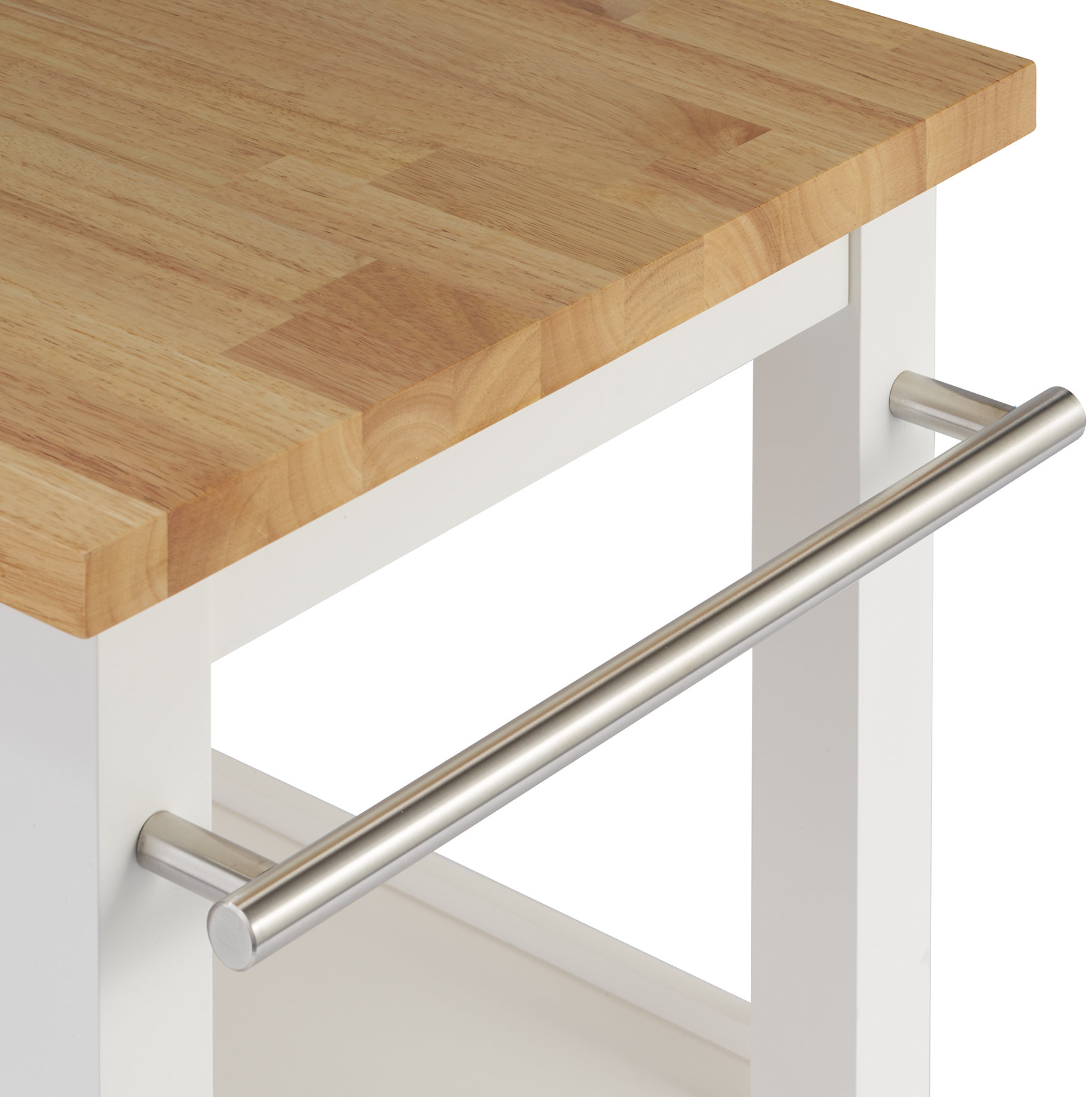 Andover Mills™ Raabe Solid Wood Kitchen Cart & Reviews Wayfair Canada