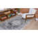 Tapis oriental gris