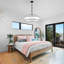 23.78" Modern 5-light Dimmable Drum Chandelier-205390080