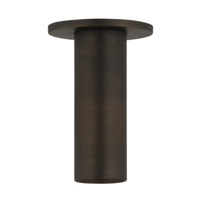 Luxe 2" Cylinder Flush Mount With Bezel