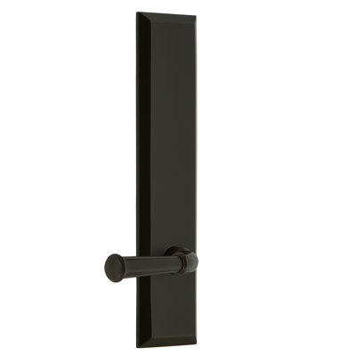 Grandeur Fifth Avenue Tall Plate Passage with Georgetown Lever