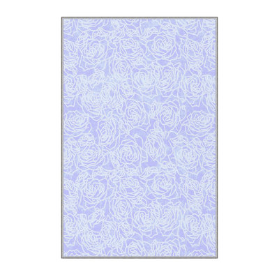 Antibacterial Woven Carpet (3D Digital Print) 4.0 x 5.9 Feet, 100% Polyester, Pile Height: 0.3 Inches | PVC Felt Dot Non-Slip Underside, Machine Washable, Perfect for Living Room & Bedroom Decor