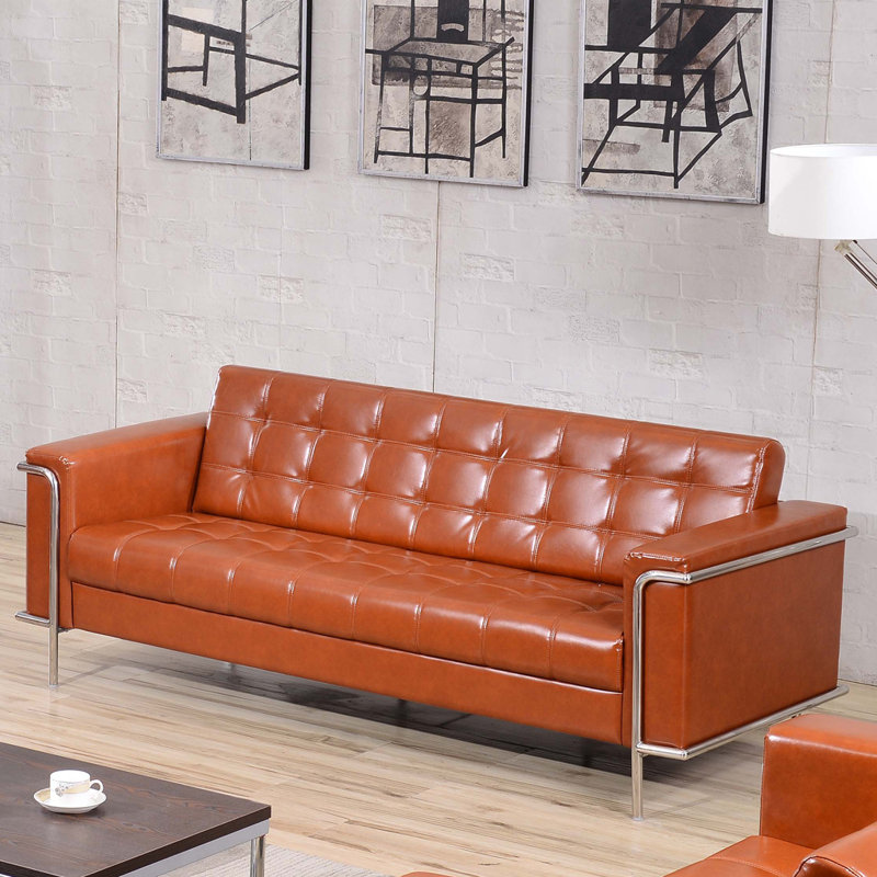 Anders Leather Reception Set