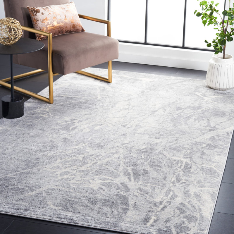 Jasper 100 Performance Abstract Rug, Rectangle 4' x 6'