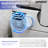 SANOXIS Smart Toilet With Smart Bidet Combo, Auto Open/close Lid, Tankless 1.28 GPF Auto Flush, Heated Seat, Warm Wash & Dryer, Deodorizer, Soft-close, Blackout Flush, And Remote Control