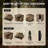 3–4 Person Pop-Up Hunting Blind Tent with 360° See-Through Panels, Camo Ground Blind with Corner Door, Portable Hunting Shelter-135273073-135273074