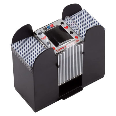 Mélangeur automatique de cartes à 6 jeux GSE, mélangeur à piles pour jouer aux cartes et aux cartes de jeu