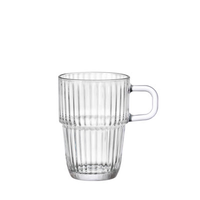 Barshine Stackable Tea or Coffee Glass Cups