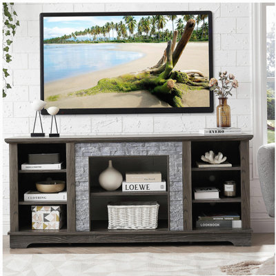Meuble télé avec meuble télé Mantel Stone