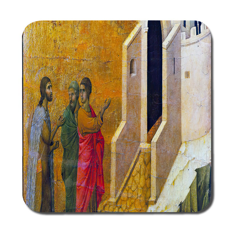 Surreal Cityscape Placemat and Coaster Set for Dining Decor