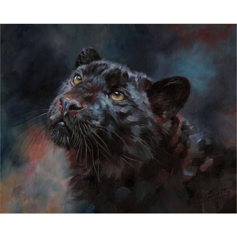 «Black Panther 3» par David Stribble, impression sur toile tendue