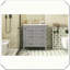 Meuble-lavabo simple autoportant en bois massif avec tiroirs en céramique-387640645