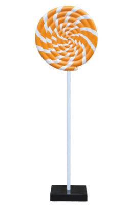 Henebry Swirl Lollipop Over Sized Statue