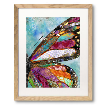 Woodland Butterfly Wing Print by Jennifer Lambein