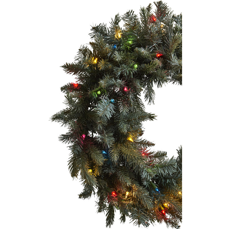 Couronne lumineuse en plastique 30 po