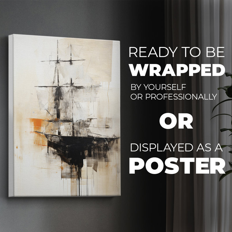NAUTICAL Series CCCCLIV - Impression sur toile seulement - NON CADRE, H 18 po x l 12 po