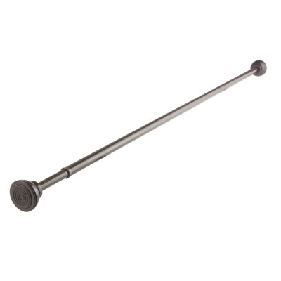 Doral 0.88'' Single Curtain Rod