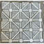 Carreau de mosaïque en marbre Carrara