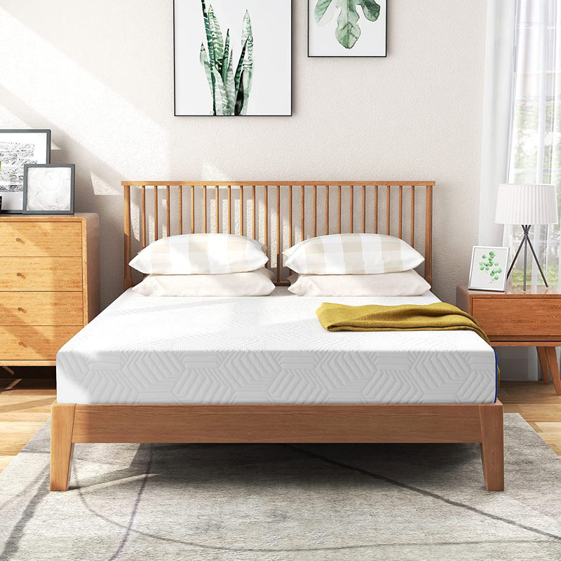 Fairbury Medium Gel Memory Foam Mattress in a Box, Twin, 6"