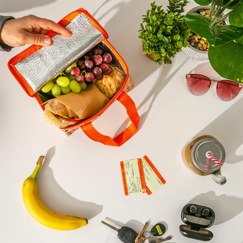 Nicola Spring - Insulated Lunch Bag - Peachy Peachy