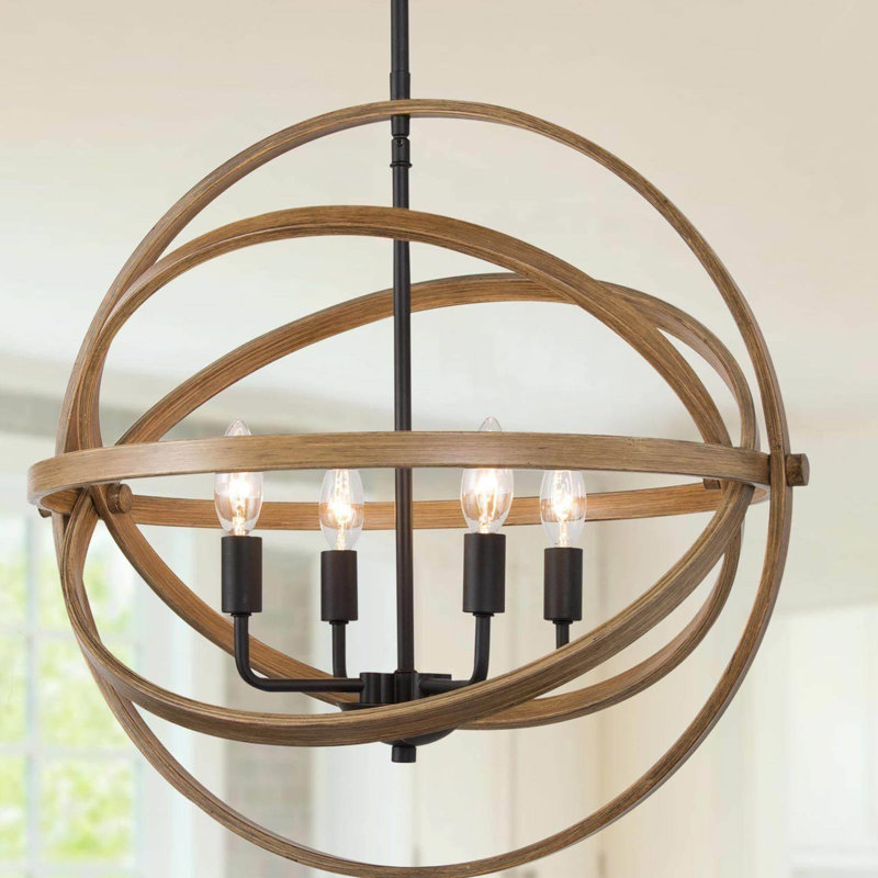 Everton 4 - Light Dimmable Chandelier