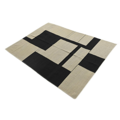 Tapis bleu clair 4x6 Petrella