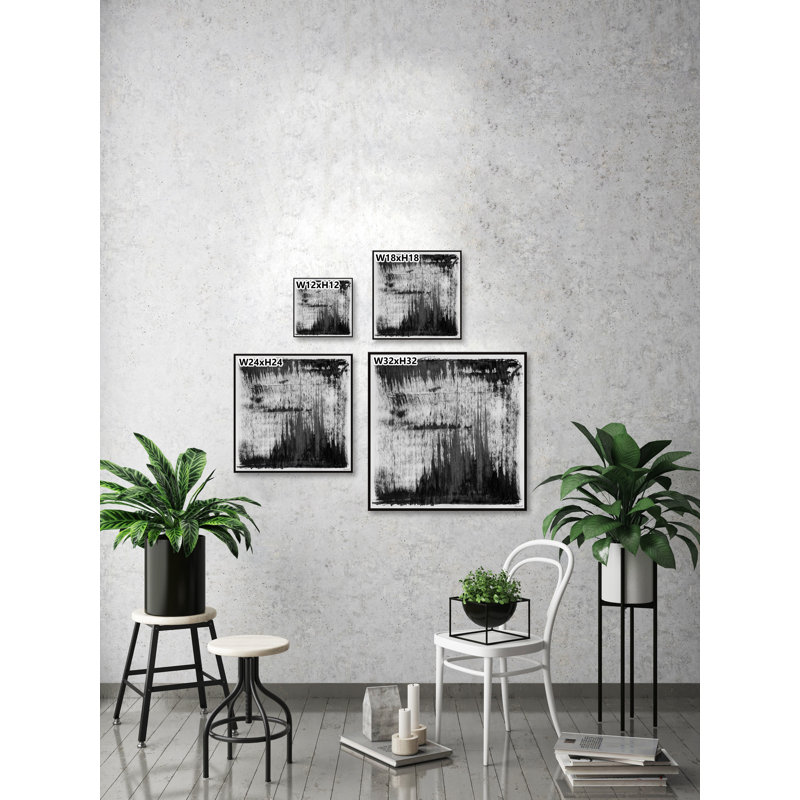 Pointed Rocks par Marmont Hill - reproduction sur toile flottante, L 16 po x H 16 po