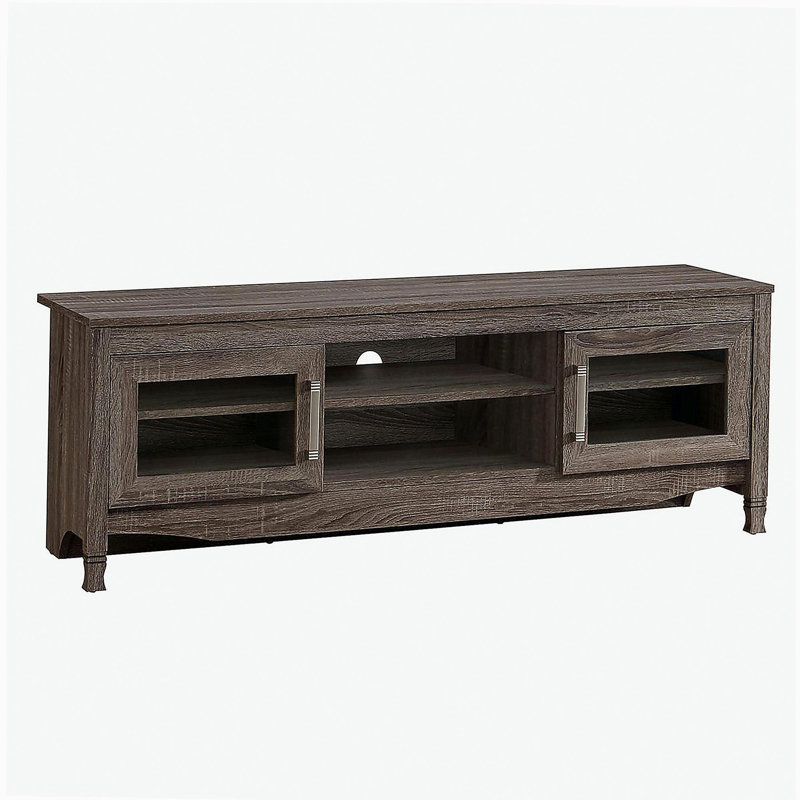 Meuble télé gris en bois flotté