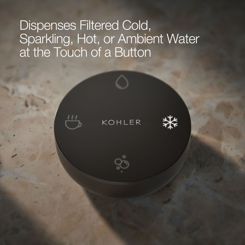 Aquifer4-In-1 Tall Arc Beverage Faucet, Matte Black