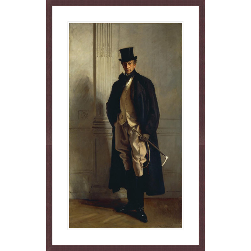 «Lord Ribblesdale» par John Singer Sargent, impression giclée sur cadre, H 41,5 po x l 26,25 po