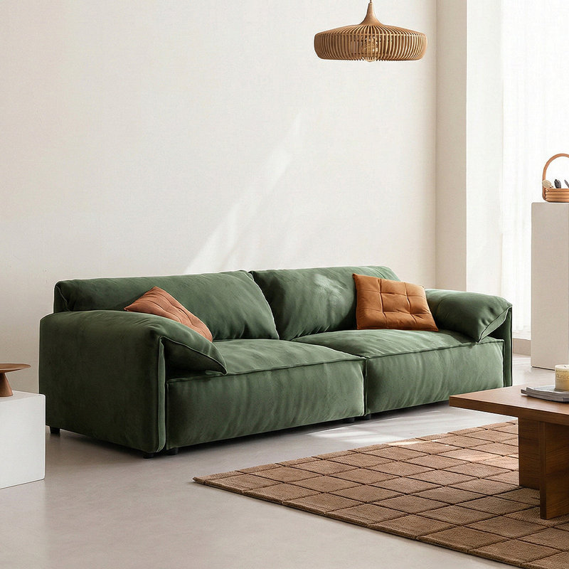 Velvet Sofa, 2-seater 210cm
