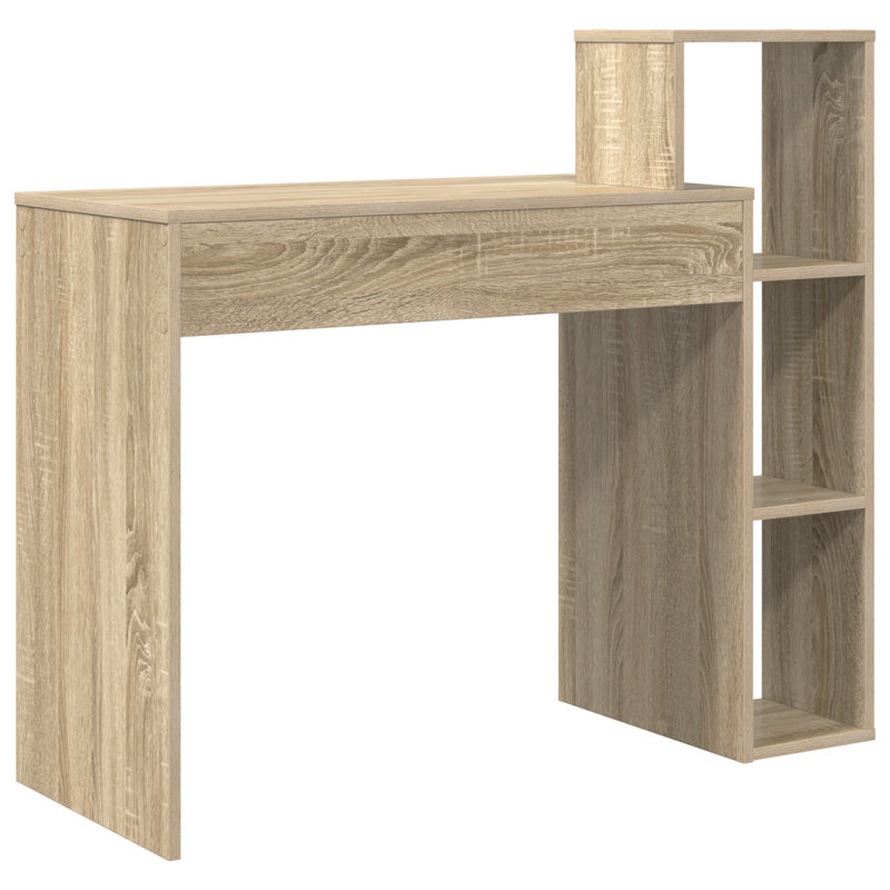 Computer Desk Particle Board Medium Shelving, Sonoma Oak