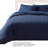  Navy Blue Microfiber 3 Piece Comforter-389731250