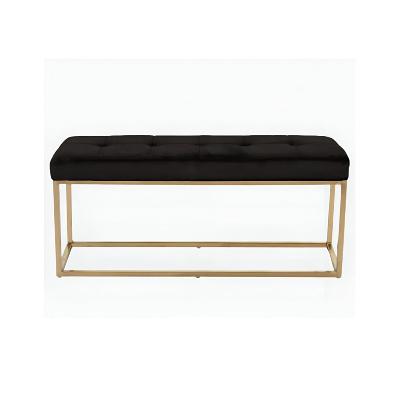Banc Brilliana 40 po, Noir