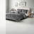 Luxurious Velvet Bedding Sets, Polyester Grey Elegance For Home Comfort