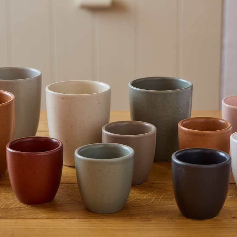 Pacifica Espresso Cups, Seed Gray