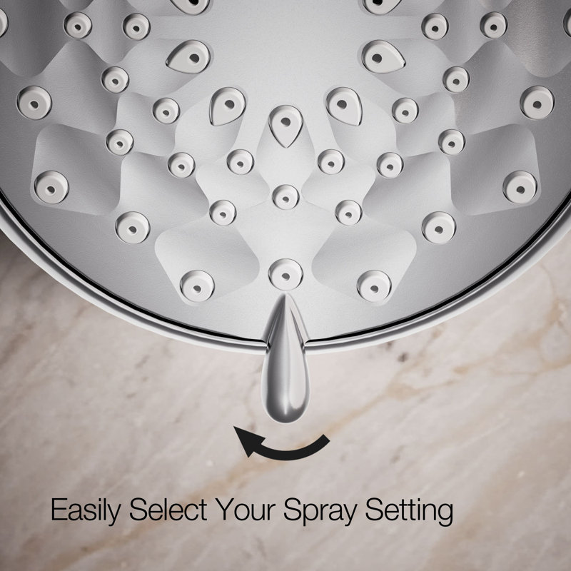 Awaken B90 Three-Function Showerhead 2.5 Gpm, Polished Chrome