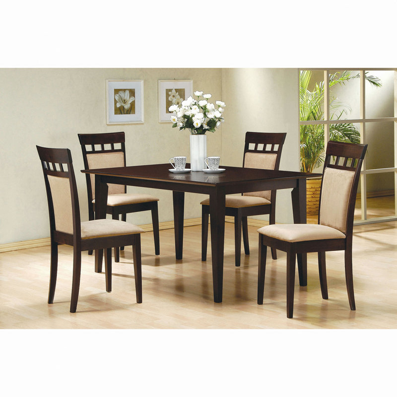 Henin Cappuccino Rectangle Dining Table